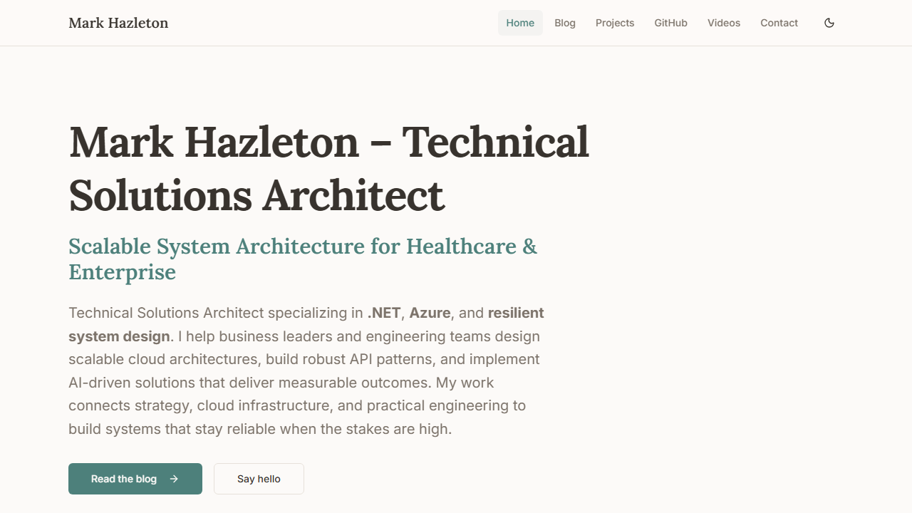 mark-hazleton-s-notes screenshot