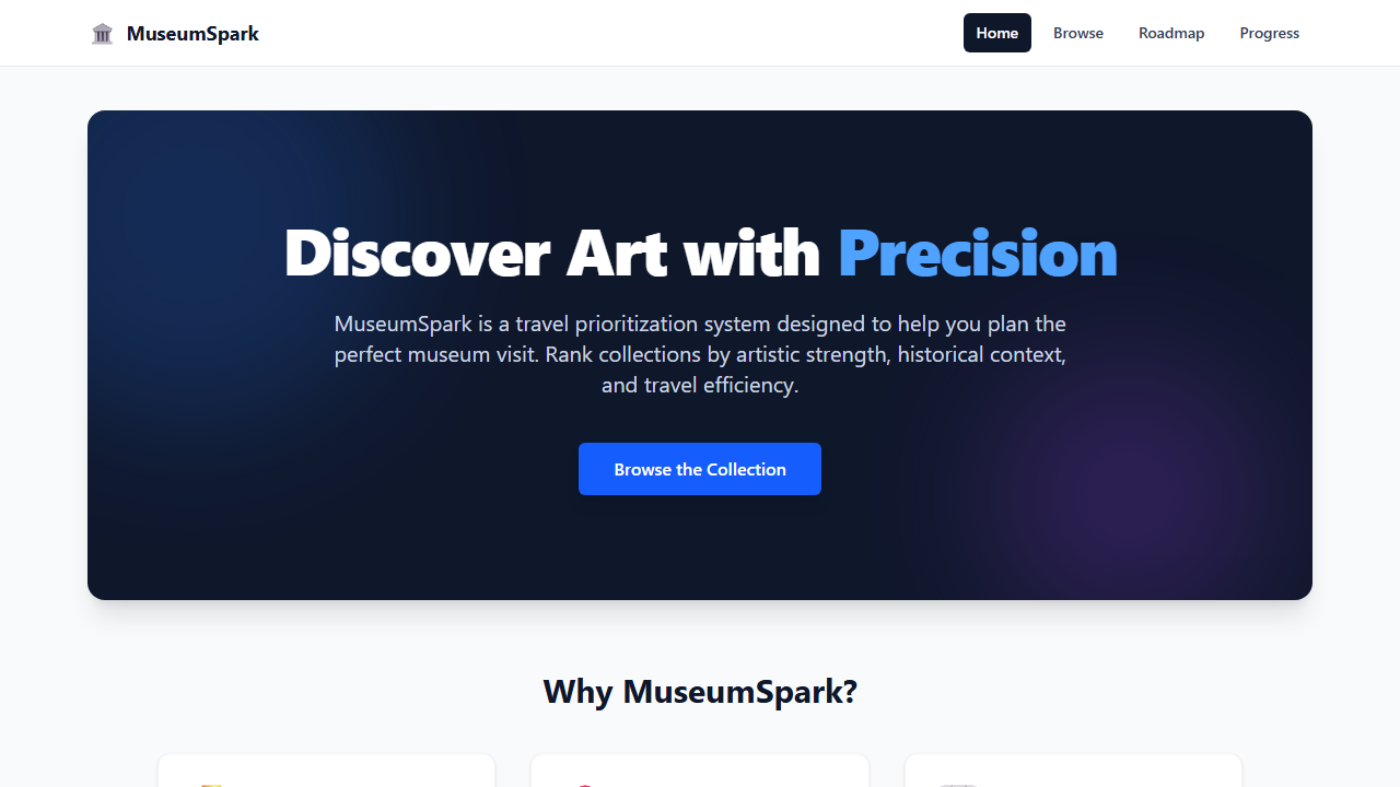 MuseumSpark screenshot