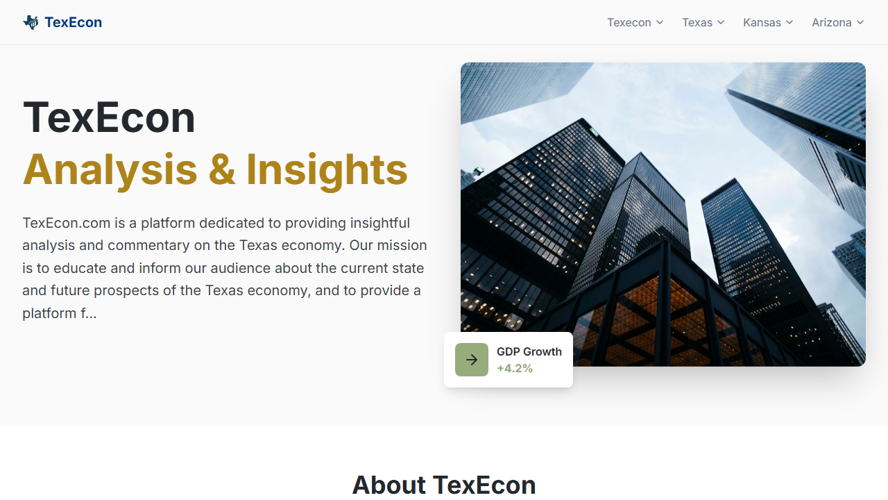 Texecon screenshot